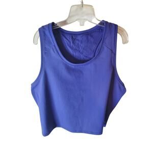 DSG Crop Performance Tank, Evening Sky Color, NWT, 2X